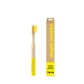 F.e.t.e. - Child Bamboo Toothbrush Yellow (1ct 200)