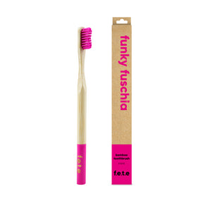 F.e.t.e. - Bamboo Toothbrush Funky Fuchsia (1ct 200)