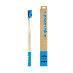 F.e.t.e. - Bamboo Toothbrush Upbeat Blue Mediu (1ct 200)