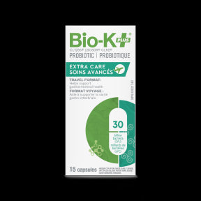 Bio-K+ - Extra Care, Travel Format 30B (15caps 80)
