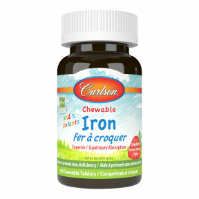 Carlson Laboratories - Kids Chewable Iron (60tab 1)