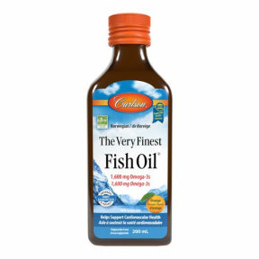 Carlson Laboratories - The Very Finest Fish Oil Orange (200ml 12)