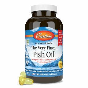 Carlson Laboratories - Very Finest Fish Oil Lemon (150caps 1)