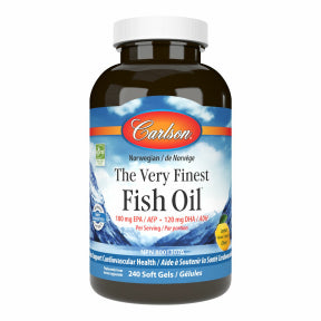 Carlson Laboratories - Very Finest Fish Oil Lemon (240sg 1)