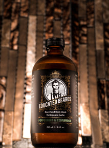 Educated Beards - Beard & Body Wash Peppermint Cedar (250ml 1)