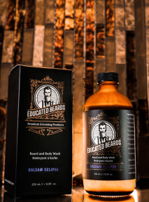 Educated Beards - Beard & Body Wash Balsam Eclipse (250ml 1)