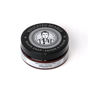 Educated Beards - Unscented Shave Soap (114g 1)