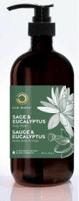 Ellie Bianca - Eucalyptus & Sage Natural Body Wash (750ml 1)