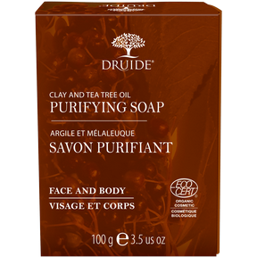 DRUIDE Laboratories - Purifying Clay & Tea Tree Soap Bar (100g 28)