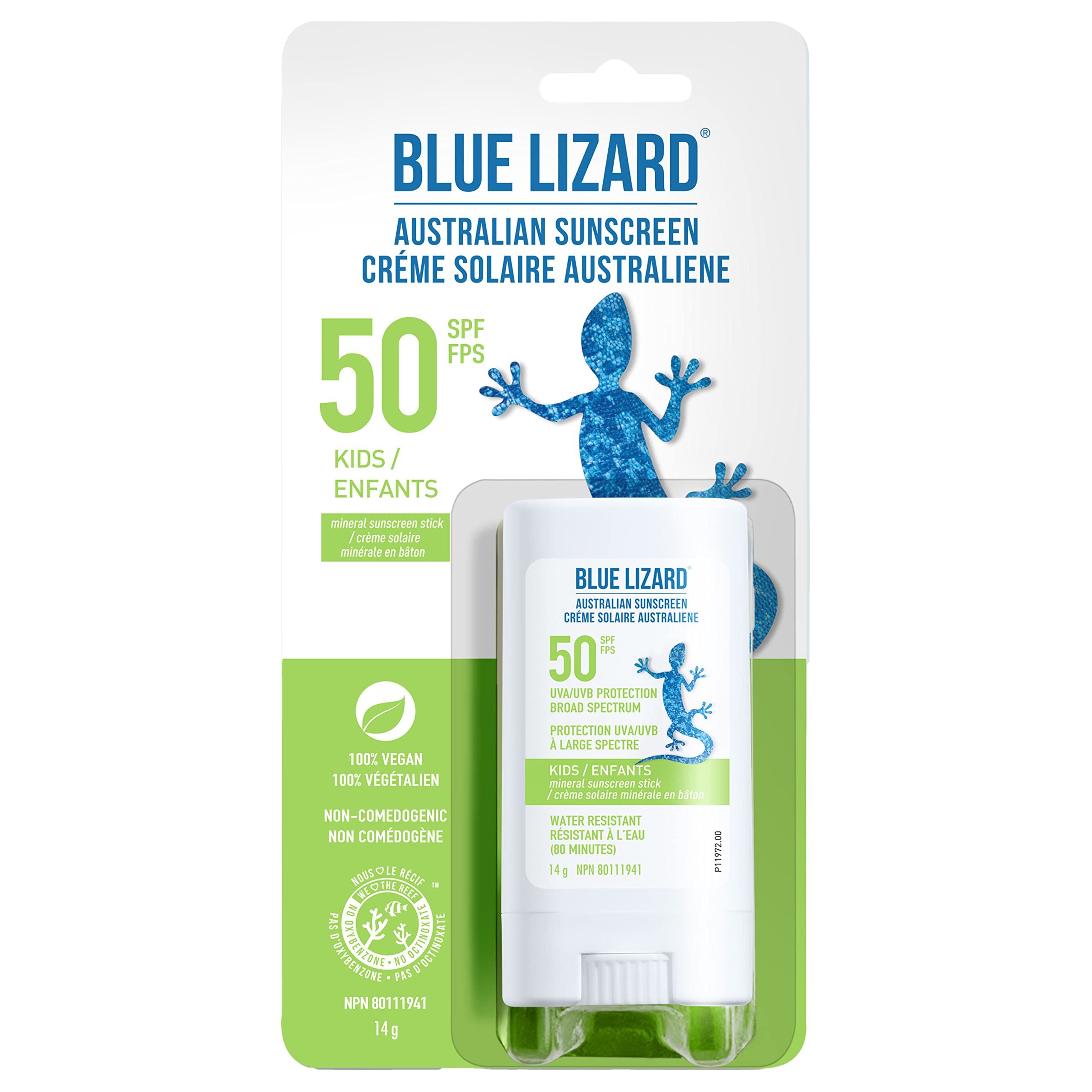 Blue Lizard Kids SPF 50 Stick (14g 6)
