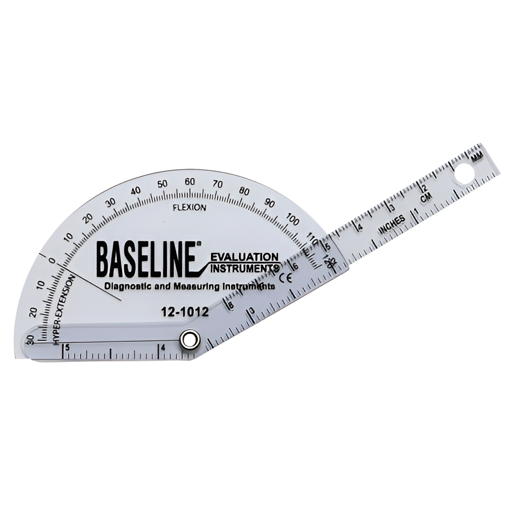 Finger Goniometer Baseline Plastic – Flexion & Hyper-Extension