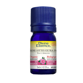 Divine Essence - Rose (Otto) Extra 5% (Organic) (5ml 6)