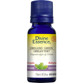 Divine Essence - Oregano - Green (Organic) (15ml 6)