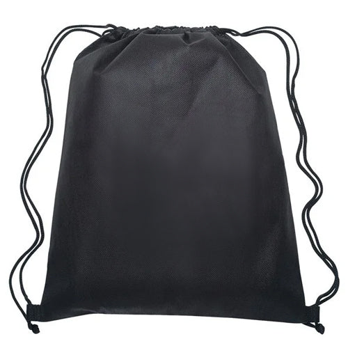 Drawstring Bag Black – Lightweight, Durable, Versatile Everyday Bag