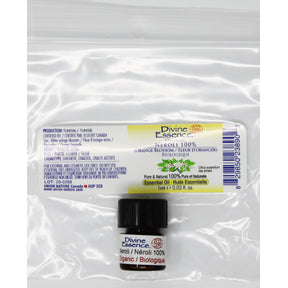 Divine Essence - Neroli 100% (Orange Blossom)(Org) (1ml 12)