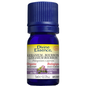 Divine Essence - Geranium Bourbon (Organic) (5ml 6)
