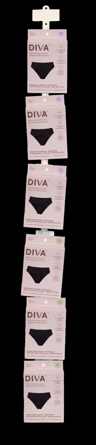 Diva International - Clip Strip Period Underwear (2) (1clstr 1)