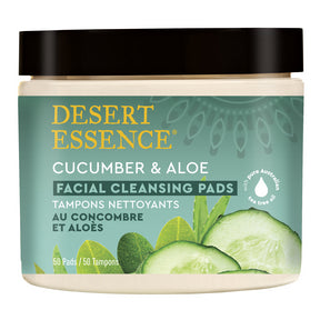 Desert Essence - Cucumber & Aloe Cleansing Pads (50pad 36)