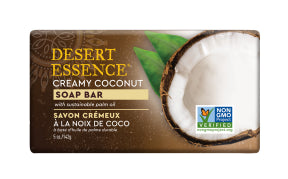 Desert Essence - Creamy Coconut Soap Bar (142g 12)