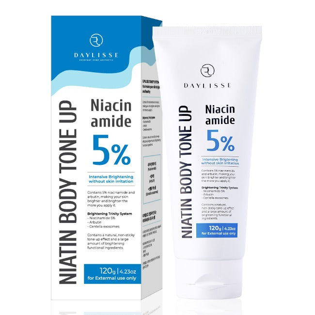 Daylisse Niatin Body Tone-Up Cream (120g) | Brightening & Even Skin Tone Body Cream