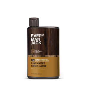 Every Man Jack - 2-in-1 Shampoo & Cond. Sandalwood (400ml 6)