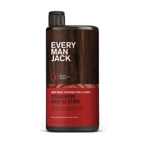 Every Man Jack - Body Wash Cedarwood (500ml 6)
