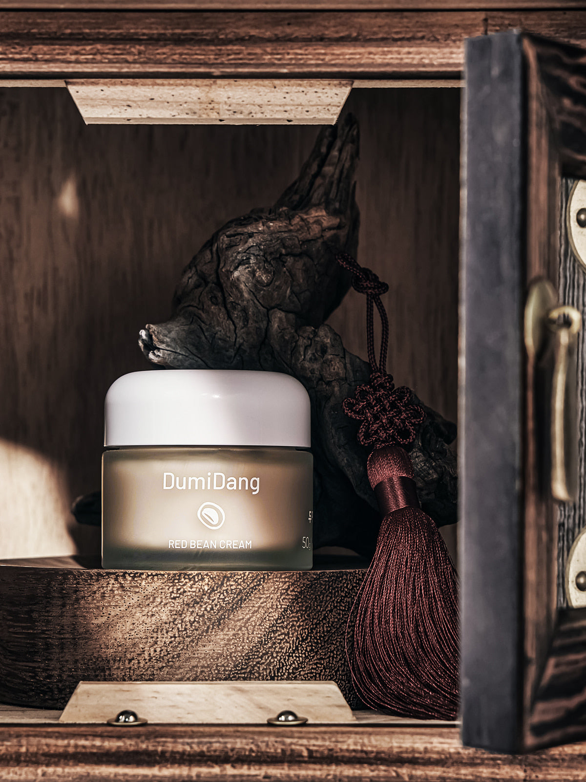 DumiDang Red Bean Cream (50g) | Brightening & Hydrating Facial Moisturizer