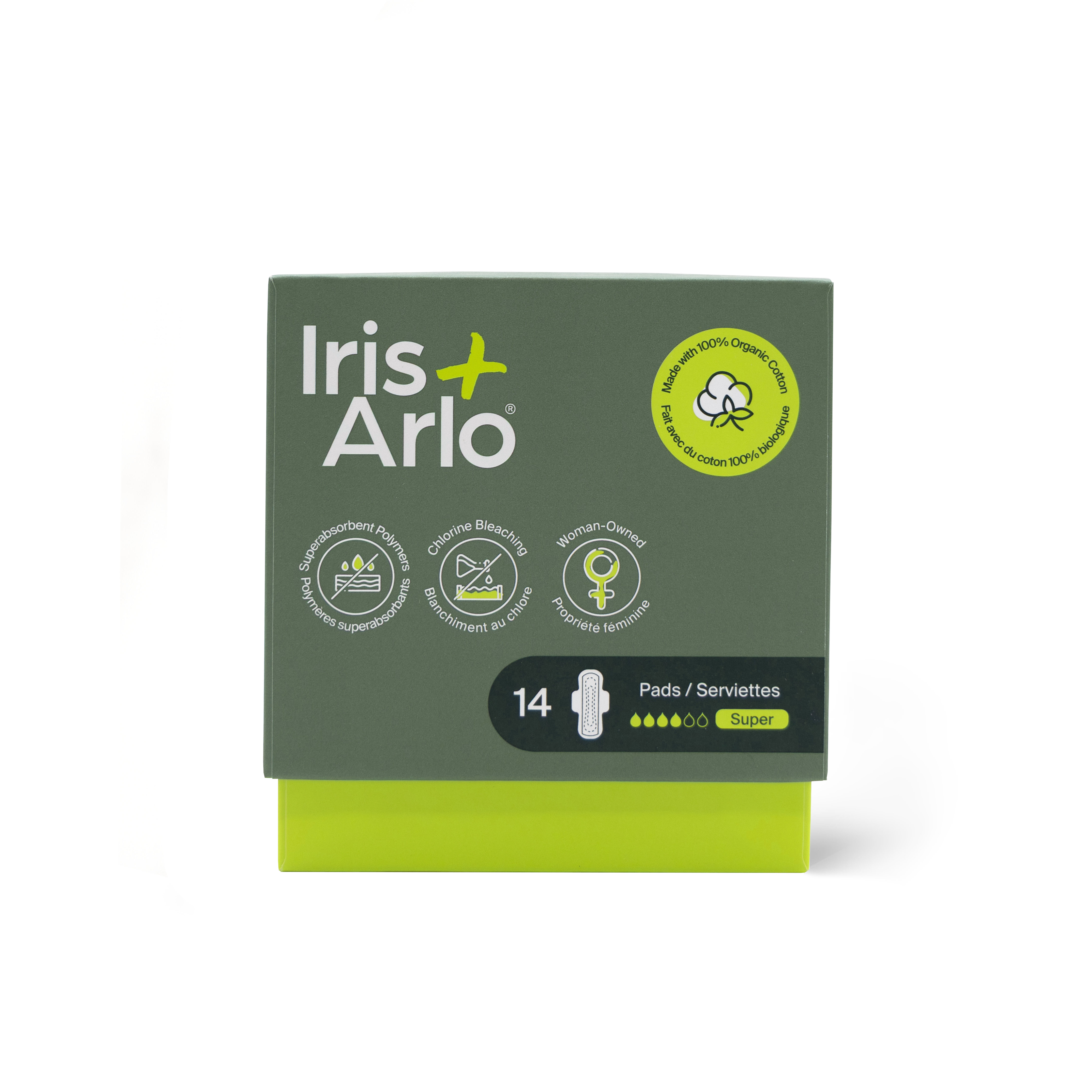 100% Organic Cotton Night Pads
