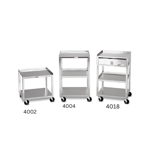 Mobile Cart 2-Shelf MB-TD with Drawer – Durable Storage & Rolling Utility Cart