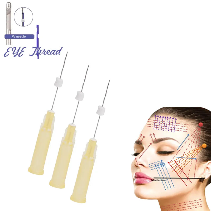 Wholesale PDO Eye Thread with 30G Blunt Cannula – PDO / PCL / PLLA Eye Thread for Eye Bag Reduction