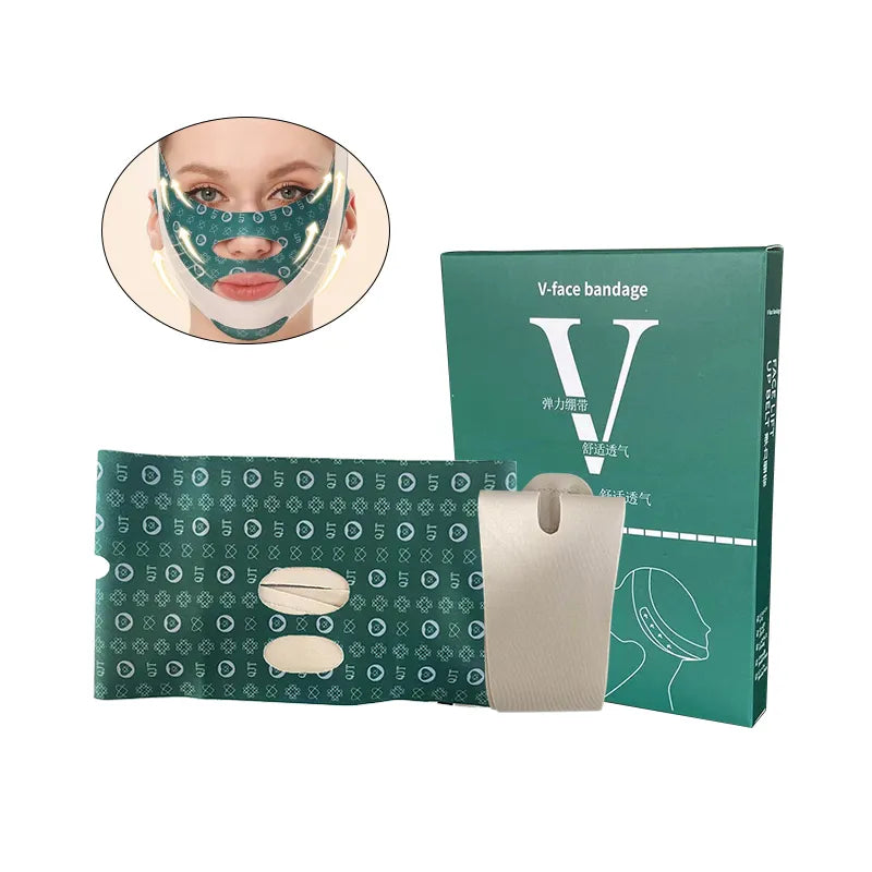 New Relaxation Face V Shaper Facial Slimming Bandage – Jawline Lifting & Contouring