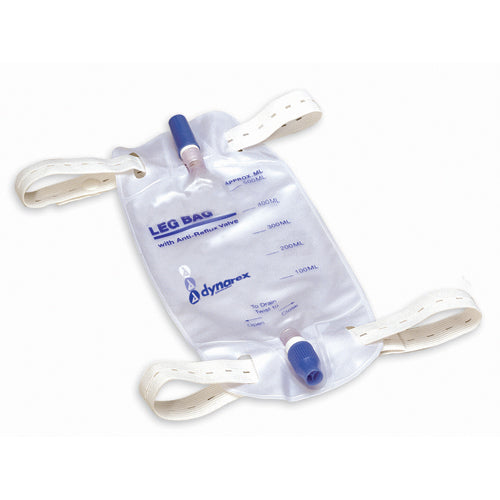 Leg Bag with Valve – Pack of 12, Adjustable Straps, Hygienic Urinary Collection