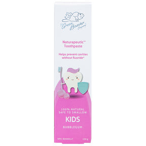 Green Beaver Co. - Kids Toothpaste - Bubblegum (100g 12)
