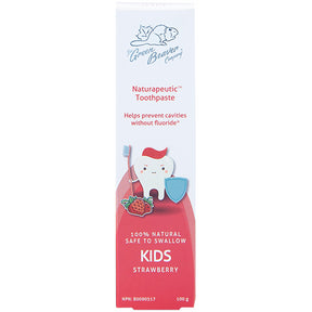 Green Beaver Co. - Kids Toothpaste - Strawberry (100g 12)