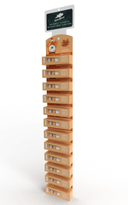 Green Beaver Co. - Maple Lip Balm Clip Strip (12 x 1ct 12)