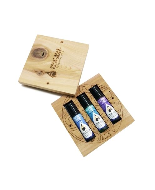 Great Bear Rainforest - Reclaimed Cedar Roll On Gift Set