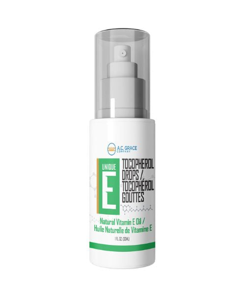 Ac Grace Unique E Tocopherols Oil – Premium Antioxidant Supplement for Skin, Hair & Overall Well-Being, 29ML