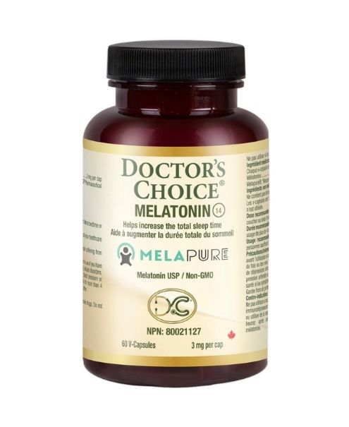 Dr. Choice - Melatonin 3mg, 60vcaps