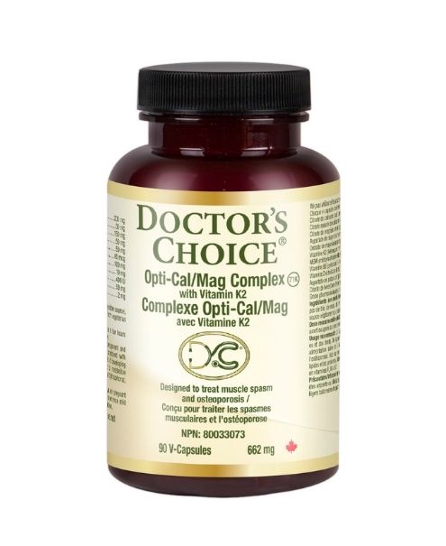 Dr. Choice - Opti-Cal-Mag W/K2 662mg,90vcap