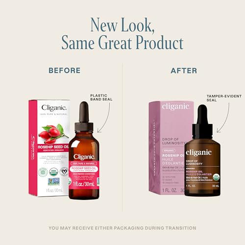Cliganic - Organic Rosehip Oil, 30ml