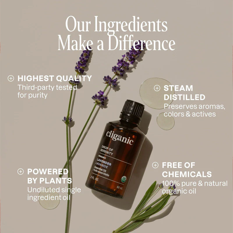 Cliganic - Organic Lavender Oil, 10ml