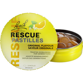Bach Rescue Pastilles Original Orange & Elderflower (50g)