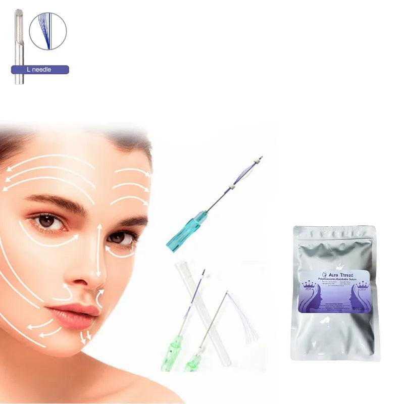 Factory Direct Supply Multi Thread 8 Lines & 12 Lines – 21G / 23G PDO PCL PLLA for Forehead Wrinkle Reduction