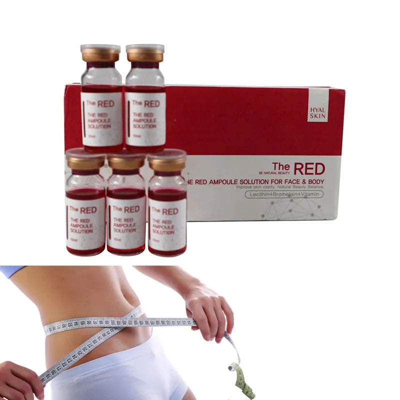 Red Ampoule Solution – Lipolytic Fat Dissolving Injection for Body Contouring