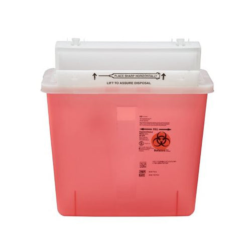 Sharps IN-ROOM Container – 5 Quart Safe Disposal