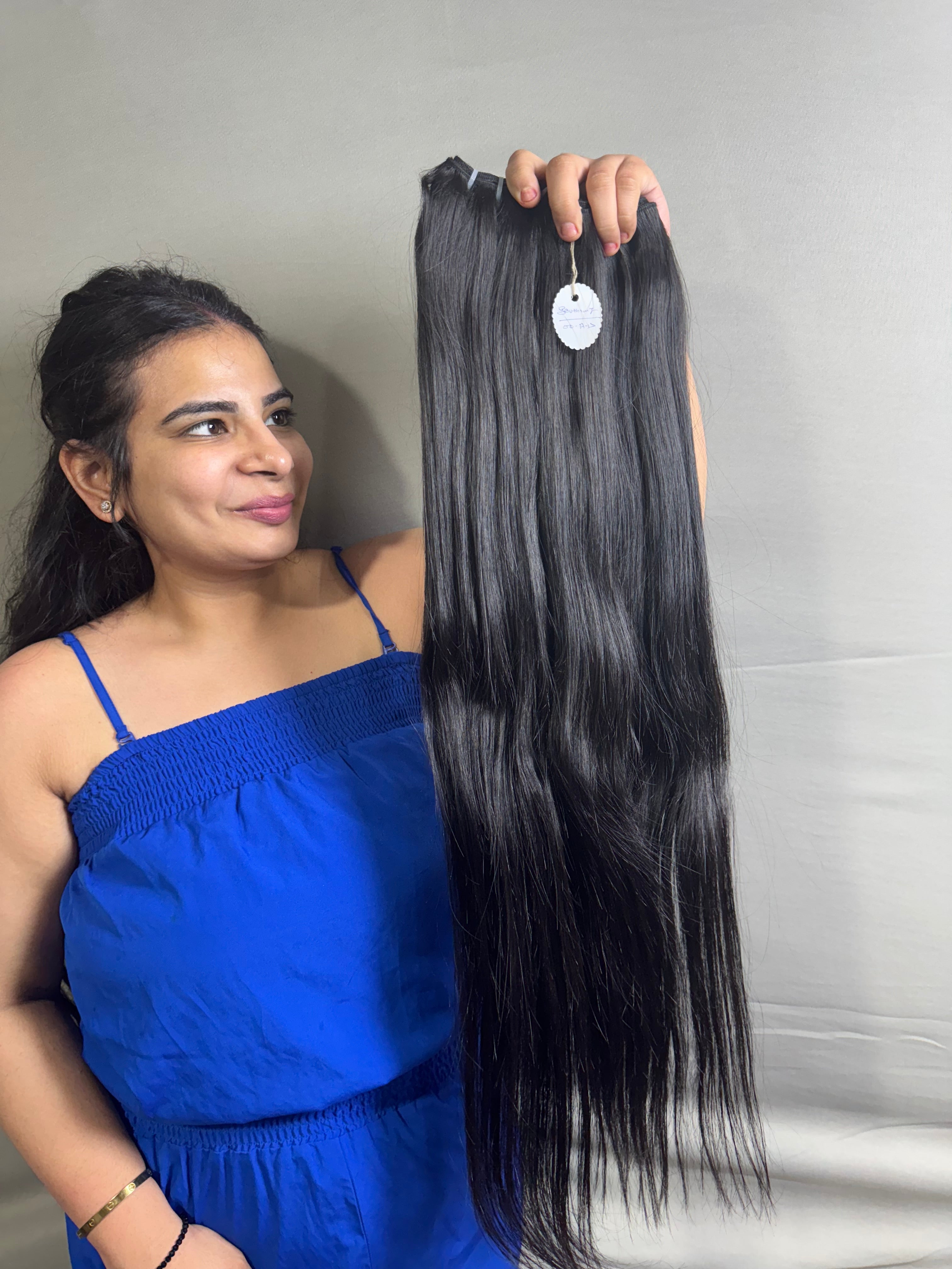 Indian raw straight hair bundles