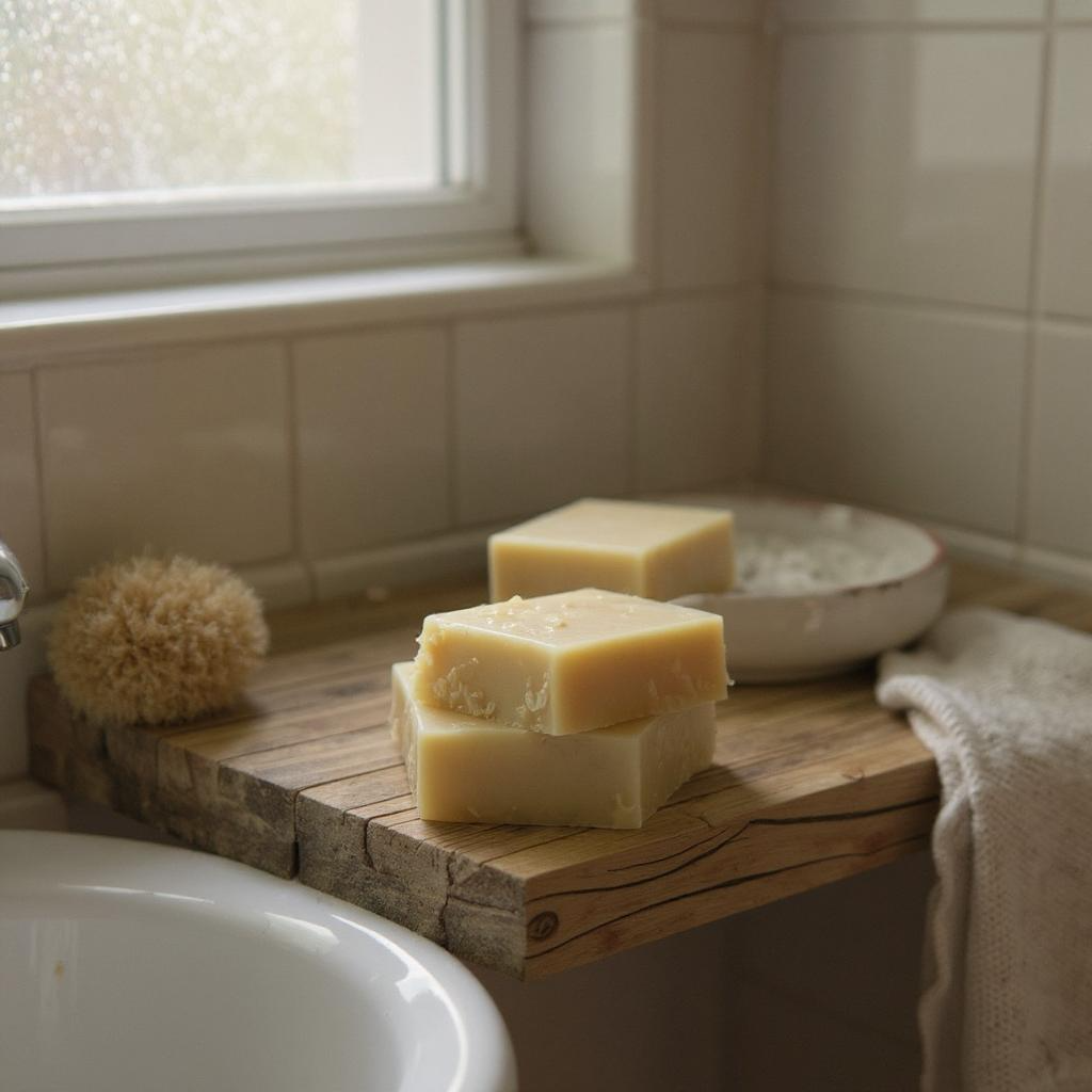 Honey & Oatmeal Soap – Moisturizing & Gentle Exfoliating, 140g