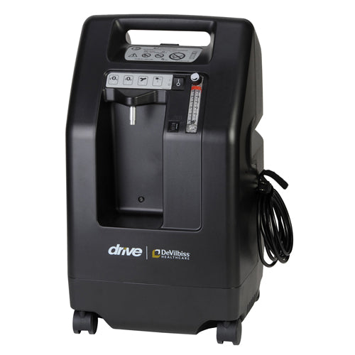 Oxygen Concentrator 5L Compact w/ O2 Sensor – Continuous Oxygen Therapy
