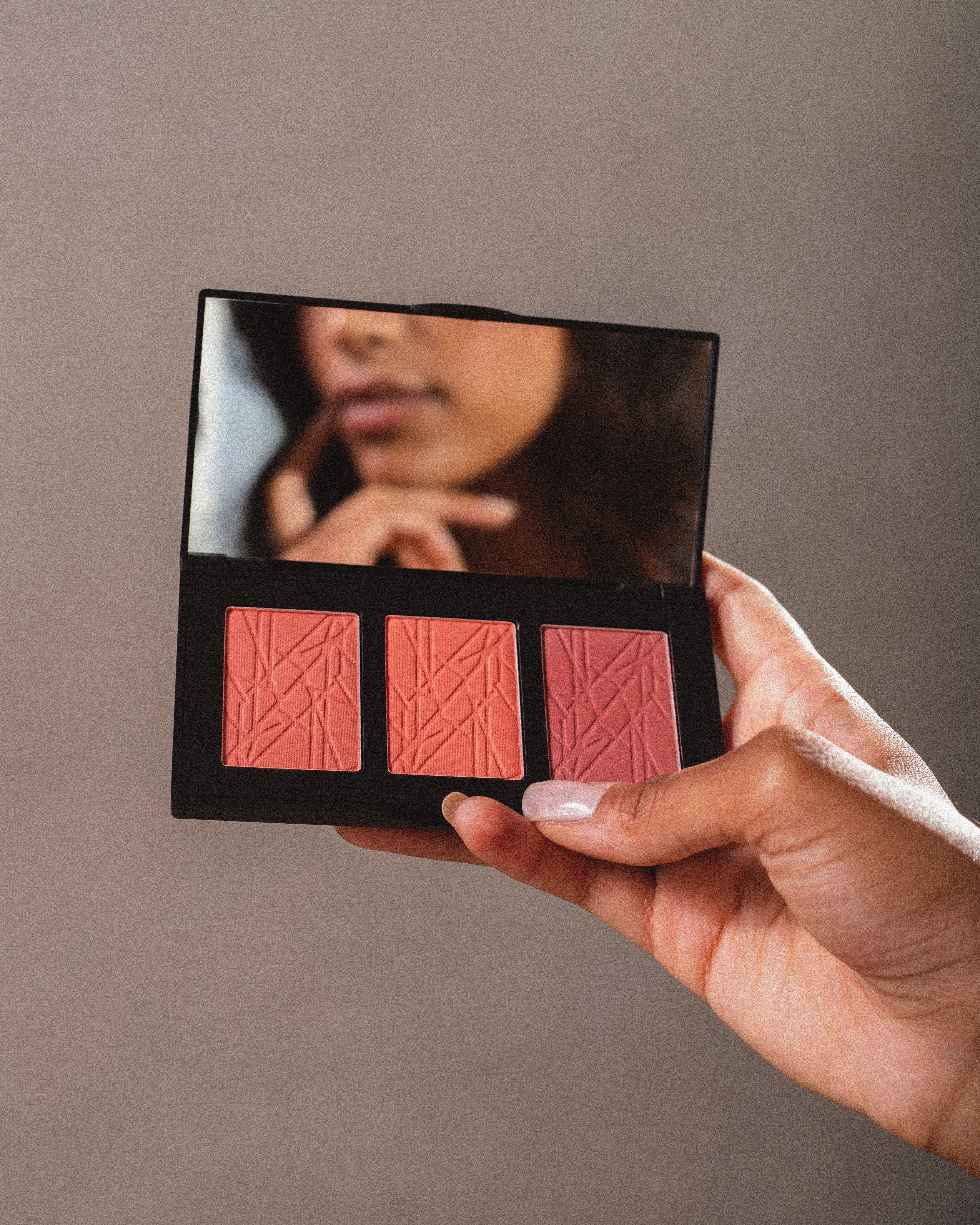 Blush Palette – Squish, 3-Shade Buildable Powder, Matte Finish