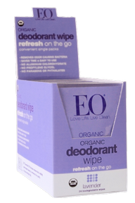 EO Products - Deodorant Lavender Wipes (12 x 6ct 12)